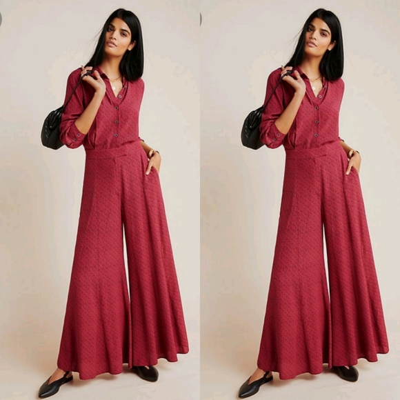 Anthropologie Loveland Wide-Leg Chic Femin… - Picture 5 of 7